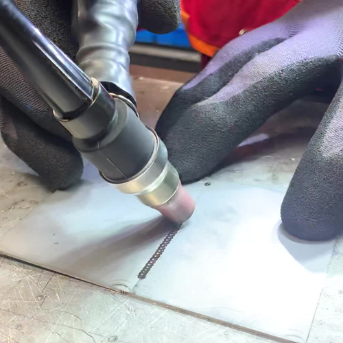 1.0mm不锈钢薄板点焊操作教学讲解